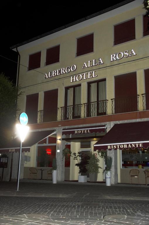 Albergo Alla Rosa Montecchio Maggiore Exterior foto